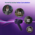 Samsung Galaxy Buds3 FE (Black) with Galaxy AI | ANC | 360-Audio | IP54 | 11mm Dynamic Driver