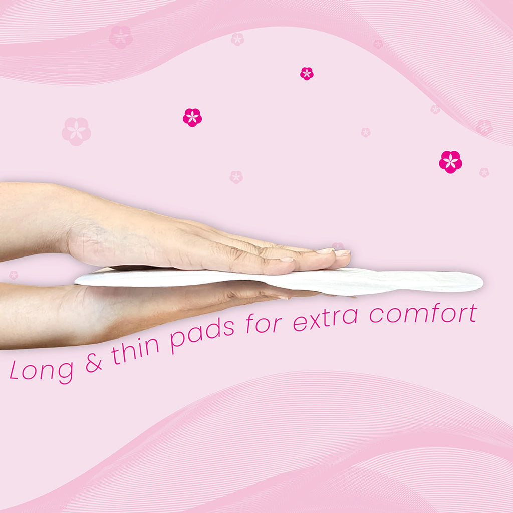 Paree Ultra Thinz Soft & Rash Free Double Feathers XL Pads Sanitary Pad (Pack of 50)