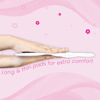 Paree Ultra Thinz Soft & Rash Free Double Feathers XL Pads Sanitary Pad (Pack of 50)