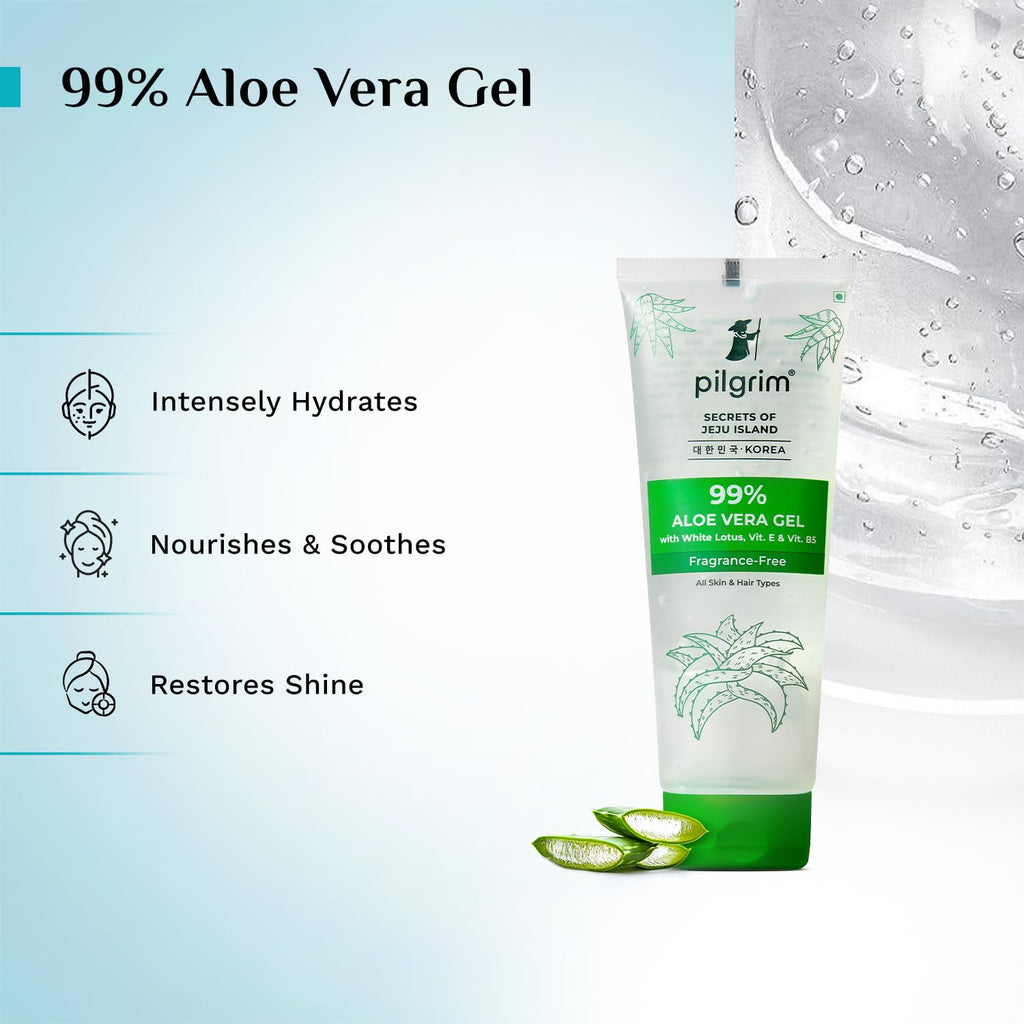 PILGRIM Korean 99% Pure Aloe Vera Gel 200ml