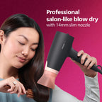 Philips India's No.1 Hair Styling Brand - Foldable Hair Dryer 2100W, 6 HeatxSpeed Settings Cool Shot Advanced Ionic Care Frizz-Free Shine, ThermoProtect Airflower Attachment, For Indian Hair, BHD356