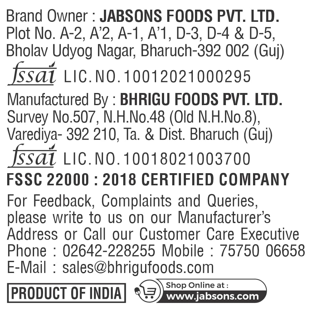 Jabsons Roasted Peanut Classic Salted - 160gm