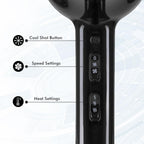VEGA PROFESSIONAL Pro Dry 2400W Hair Dryer for Women & Men, Professional Blow Dryer with Cool Shot Button & Combination of 4 Heat & 2 Speed Settings, 16 Amp Plug, Salon Hair Styling at Home (VPMHD-03)