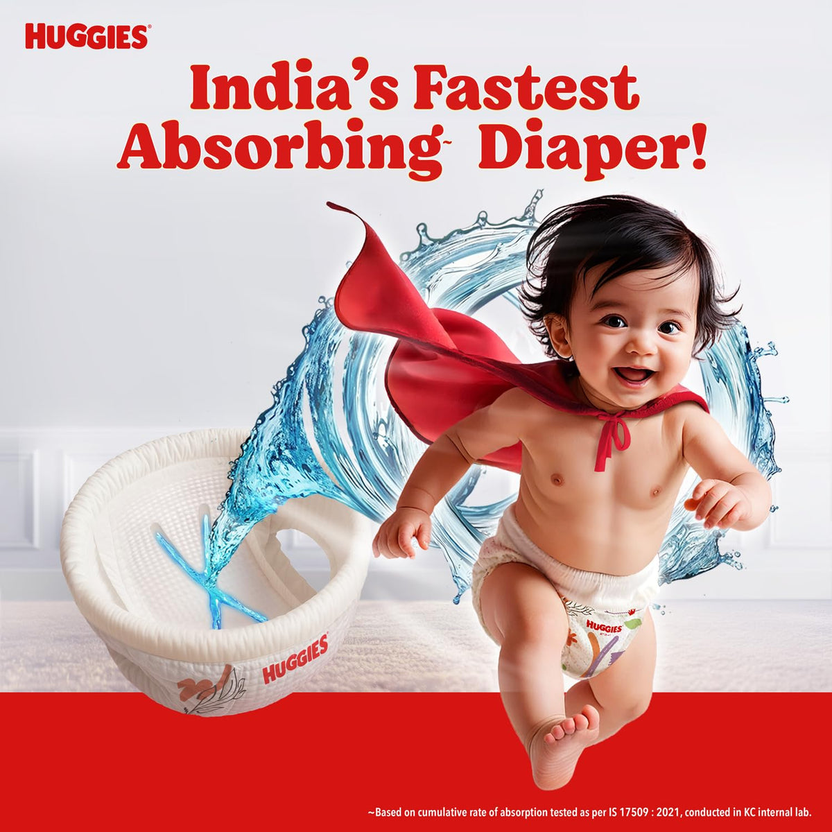 Huggies Complete Comfort Wonder Pants | Pant Style Baby Diapers Medium Size (M), 100 Count | India's Fastest Absorbing Diaper, Prevents Diaper Rash, Ideal for 7 to 12 Kgs (50 Count, Pack of 2)