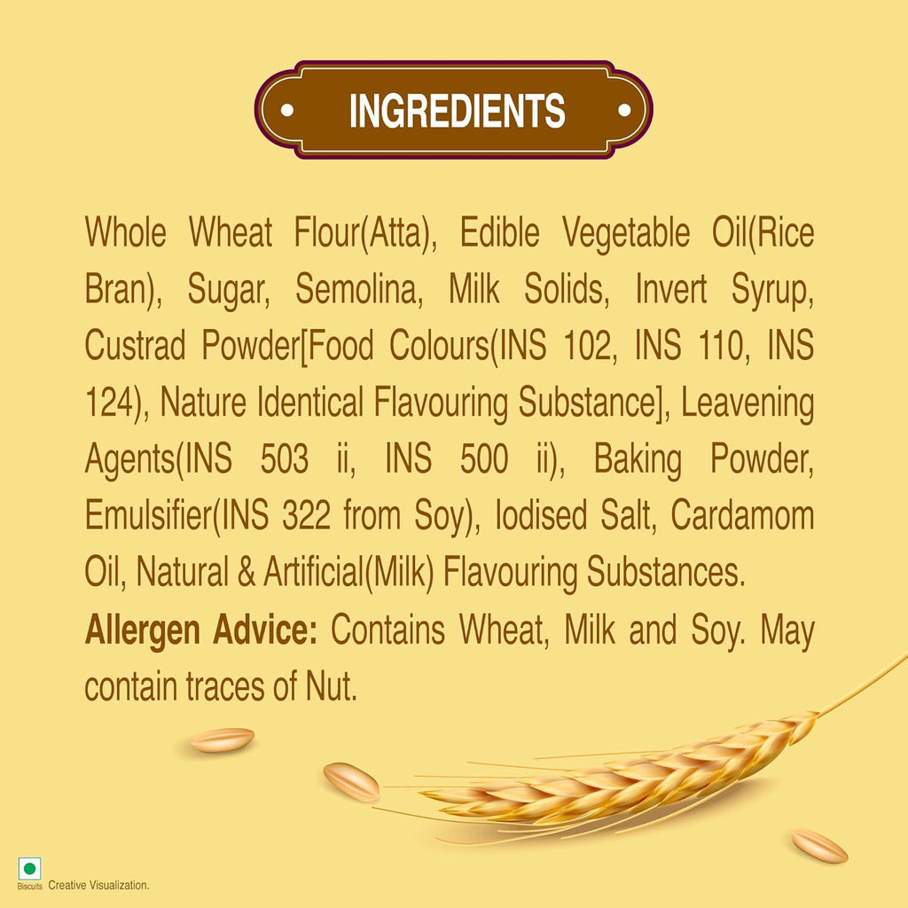 Unibic Swaadesi Atta Bakery Biscuits - No Maida, No Palm Oil I Biskut Bakery Biscuits I 200 gm