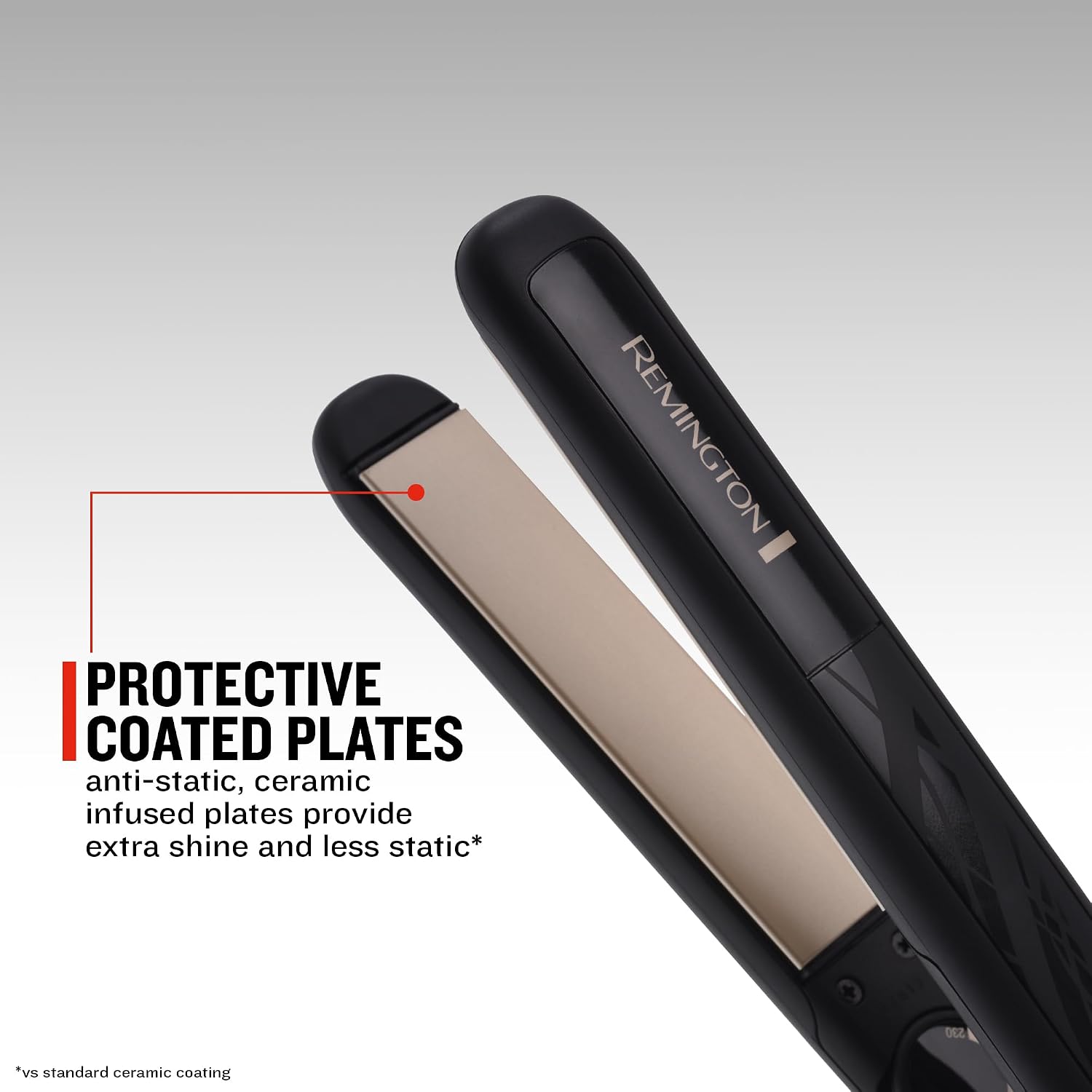 Remington S3500 Ceramic Straight 230 Hair Straightener, Multicolor