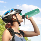 MILTON Caper 1000 Stainless Steel Water Bottle 870 ml, Single Walled, ISI Certified I Leak Proof Lid, Rust Proof I For School, Office, Gym I Mint Green