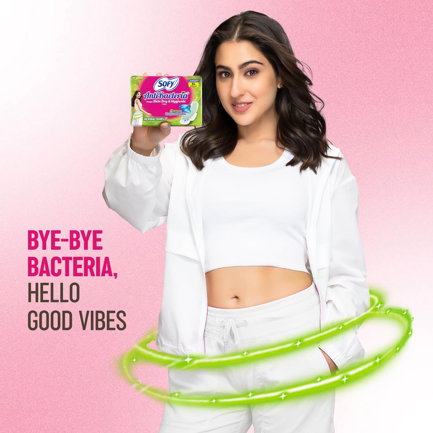Sofy AntiBacteria XL - 290mm | 48 Count pads