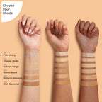 Pilgrim Medium Rich Caramel Serum Liquid Foundation, Matte & Poreless,30 ml