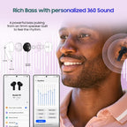 Samsung Galaxy Buds3 FE (Black) with Galaxy AI | ANC | 360-Audio | IP54 | 11mm Dynamic Driver