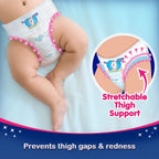 MamyPoko Pants Standard Baby Diapers, Medium (M), 32 Count, 7-12 kg