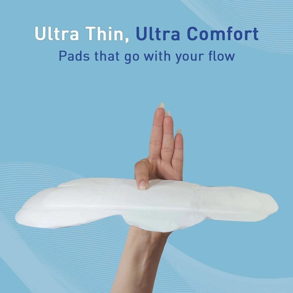 Paree Ultra Thinz Soft & Rash Free Double Feathers XL Pads Sanitary Pad (Pack of 50)