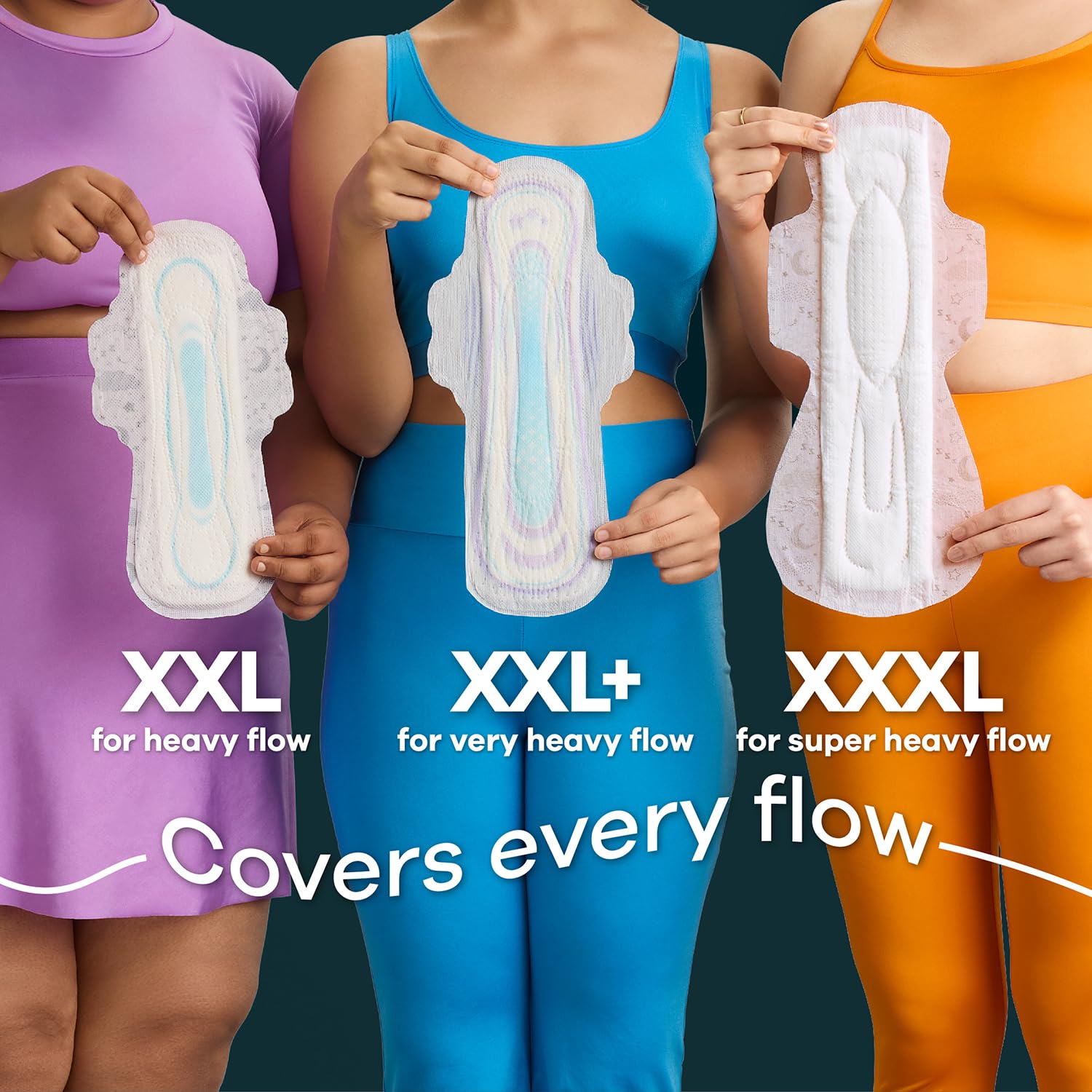 Whisper Bindazzz Nights 30 XXXL Sanitary Pads