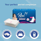 Paree Ultra Thinz Soft & Rash Free Double Feathers XL Pads Sanitary Pad (Pack of 50)