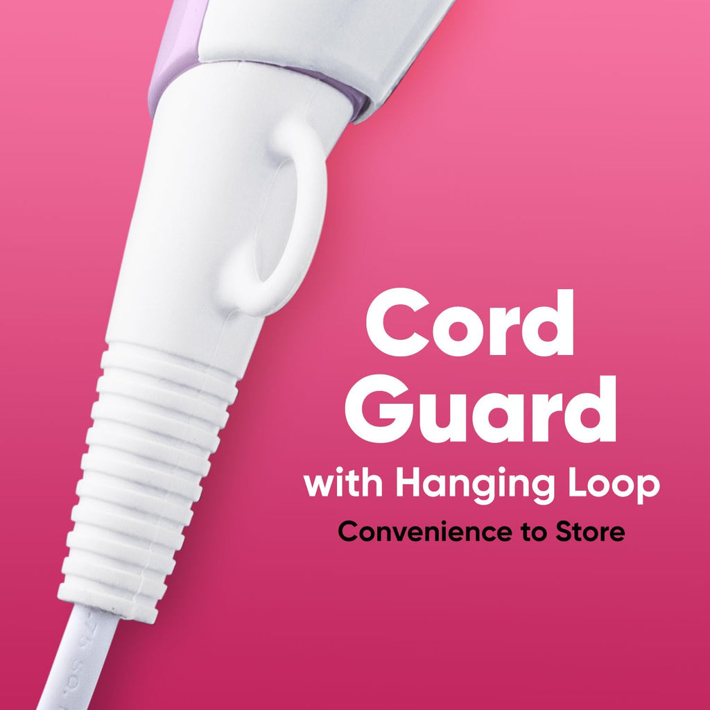 VEGA Go Pro 2100W Professional Hair Dryer for Men & Women with Detachable Nozzle, 2 Speed/3 Temperature Settings with Cool Shot Button, 16 Amp Plug for Salon-like Blow Dry, 2 Yrs Warranty (VHDH-25)