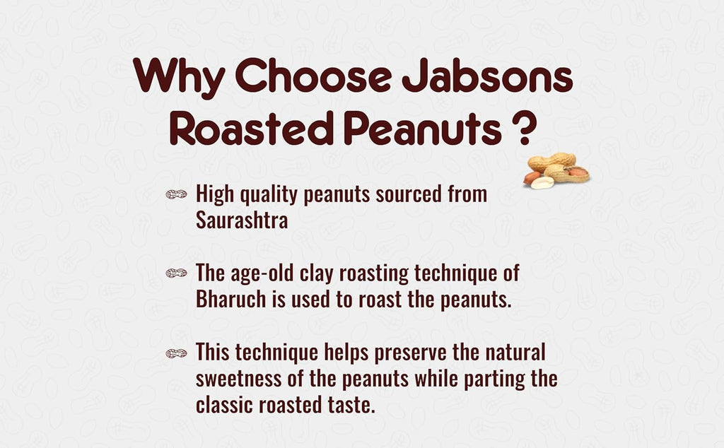 Jabsons Roasted Peanut Classic Salted - 160gm