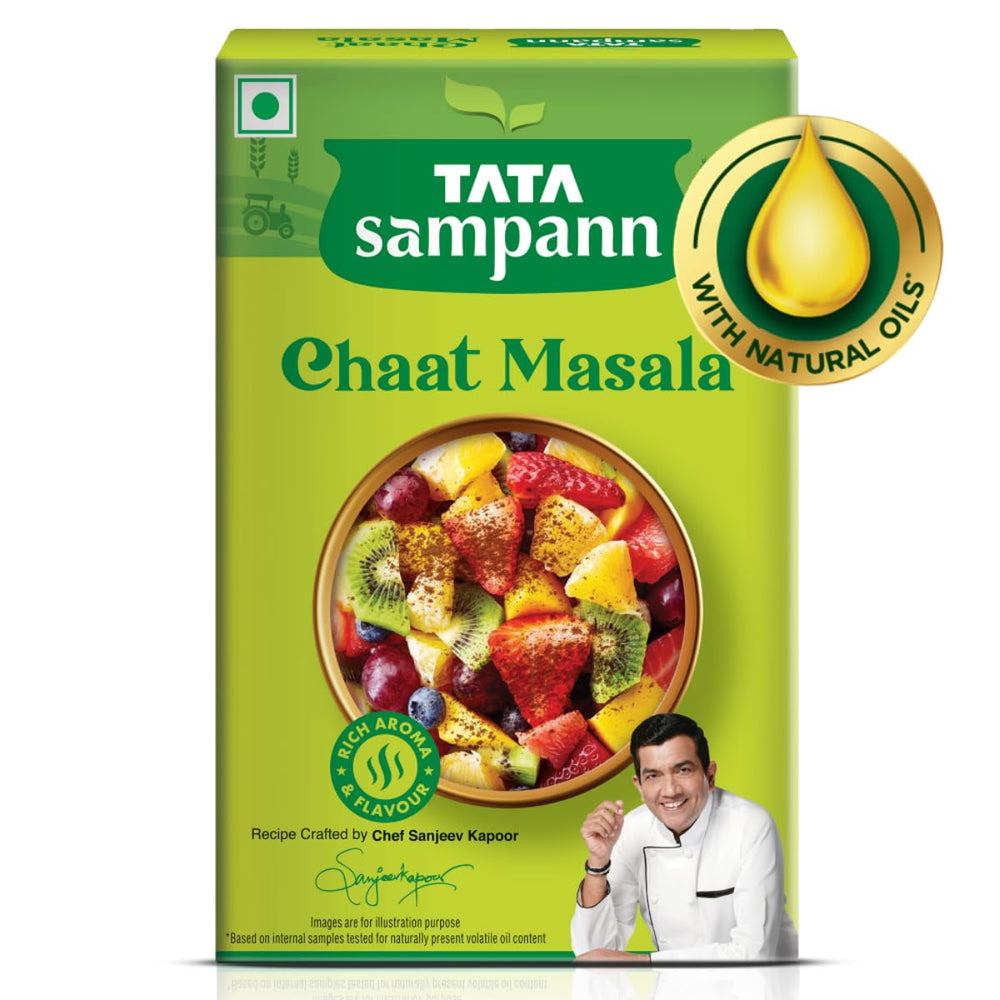 Tata Sampann Chaat Masala with Natural Oils, 100g,