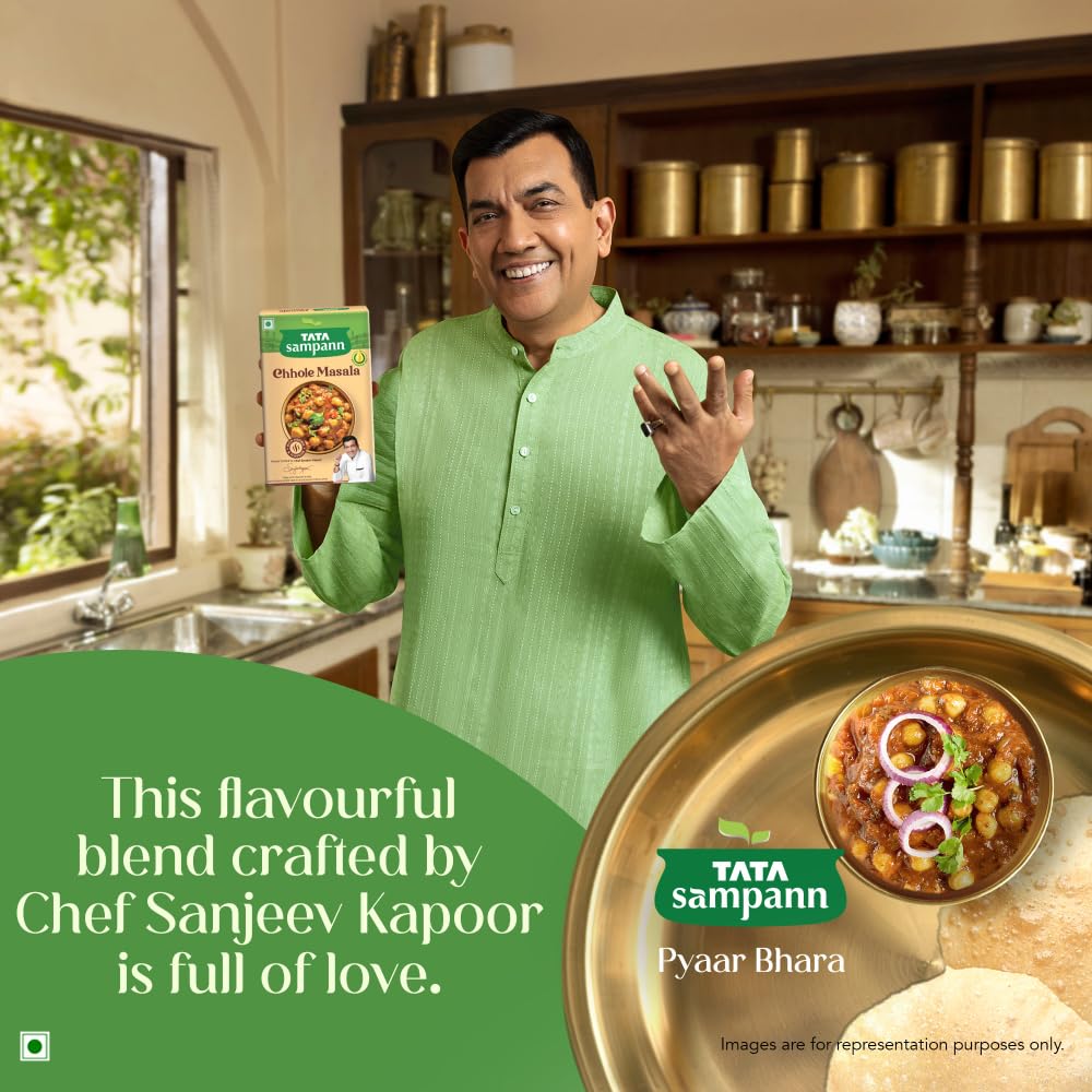 Tata Sampann Chhole Masala with Natural Oils, 100g