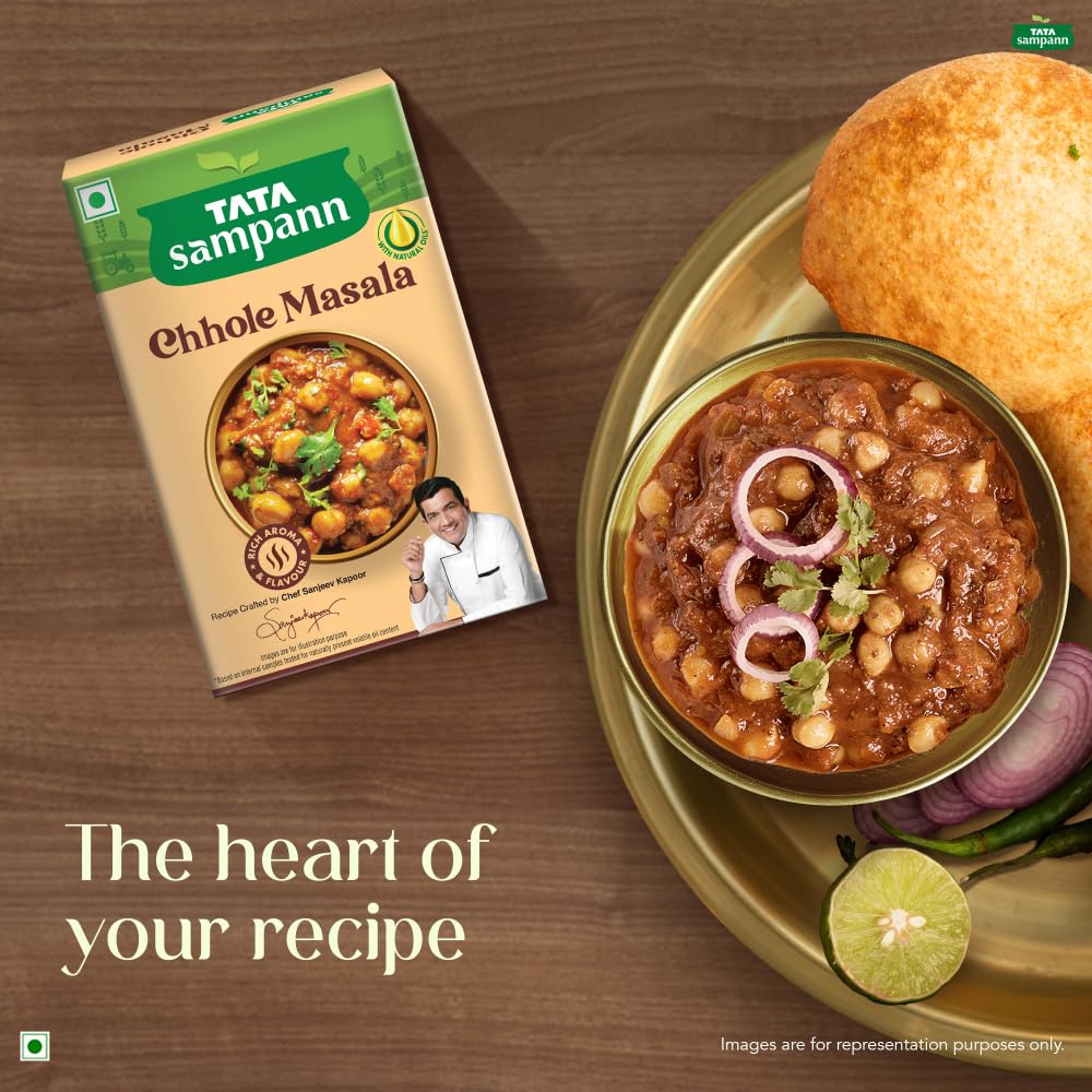 Tata Sampann Chhole Masala with Natural Oils, 100g