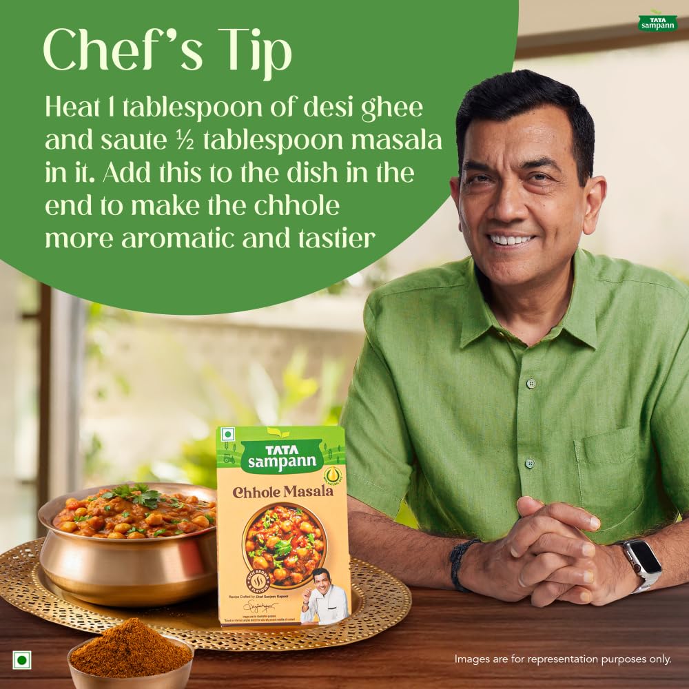 Tata Sampann Chhole Masala with Natural Oils, 100g