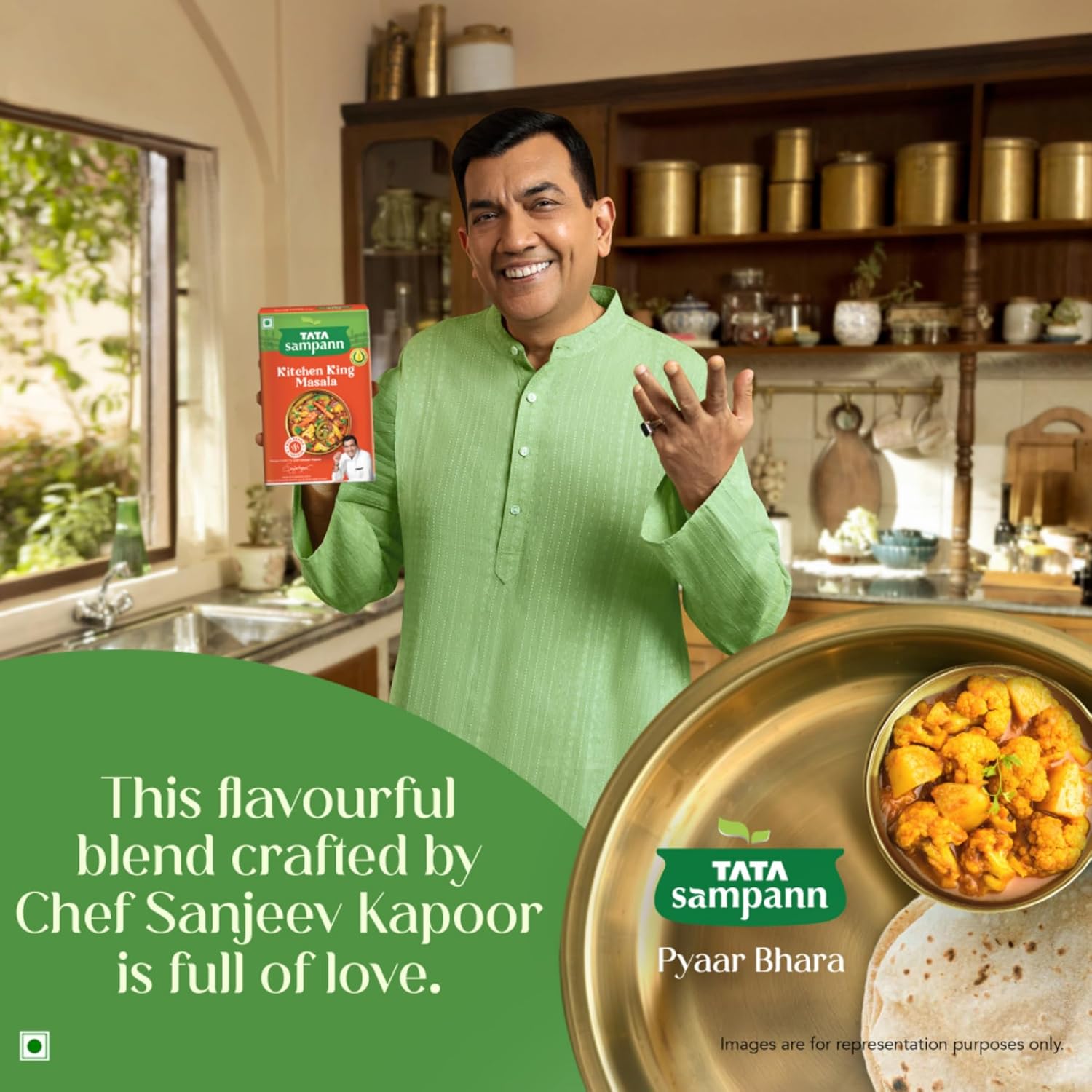 Tata Sampann Kitchen King Masala with Natural Oils, 100g
