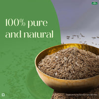 Tata Sampann Cumin Seed (Jeera), Whole Spices, Natural Oils*, Rich Aroma, 200g
