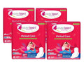 everteen Sanitary Pads XL 40 for Women, Enriched with Neem and Safflower, Rash Free Period Pads For Medium Flow, Locks Odour & Wetness - 4 Packs (40 Pads Each)