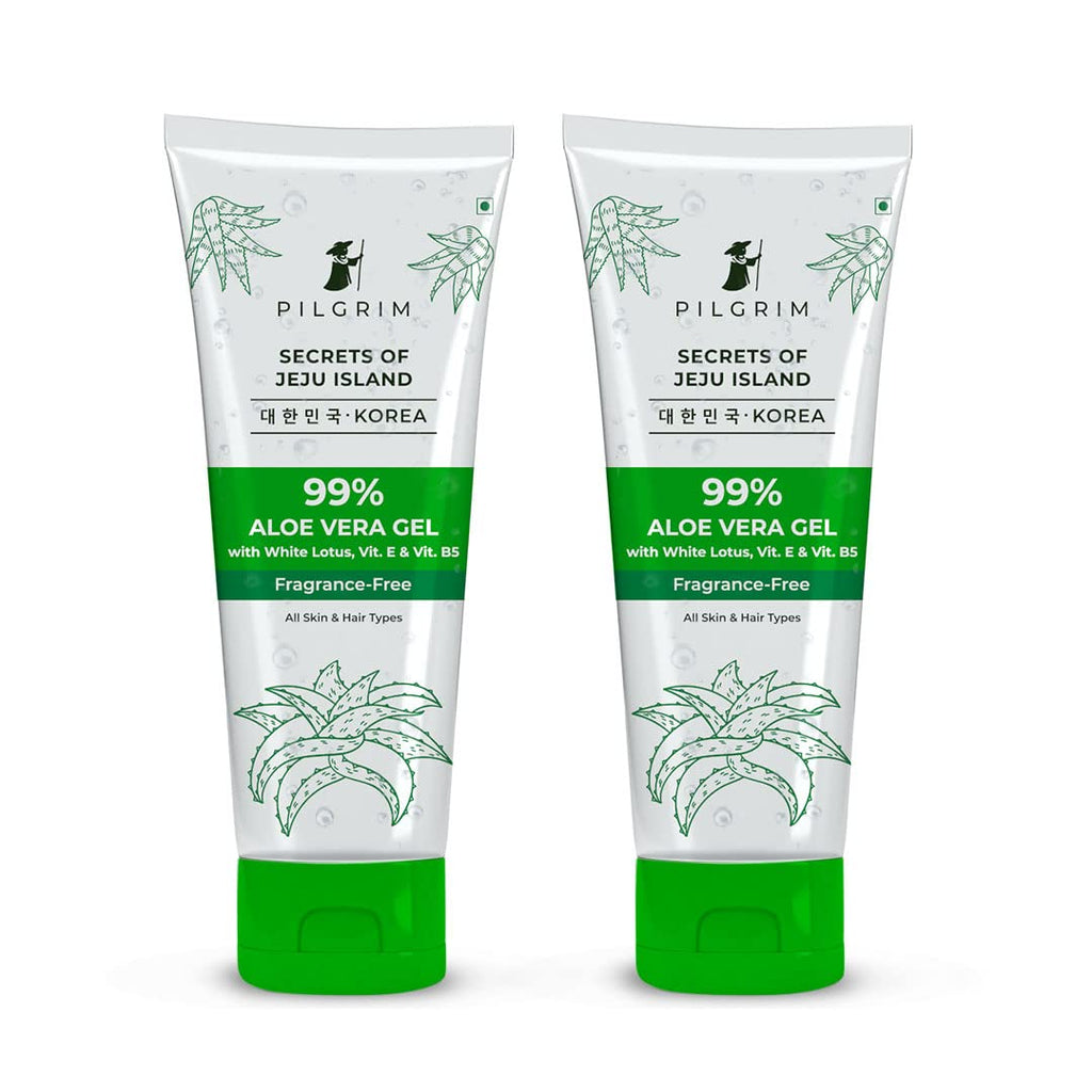 Pilgrim 99% Pure Aloe Vera Gel 200ml with Vitamin E