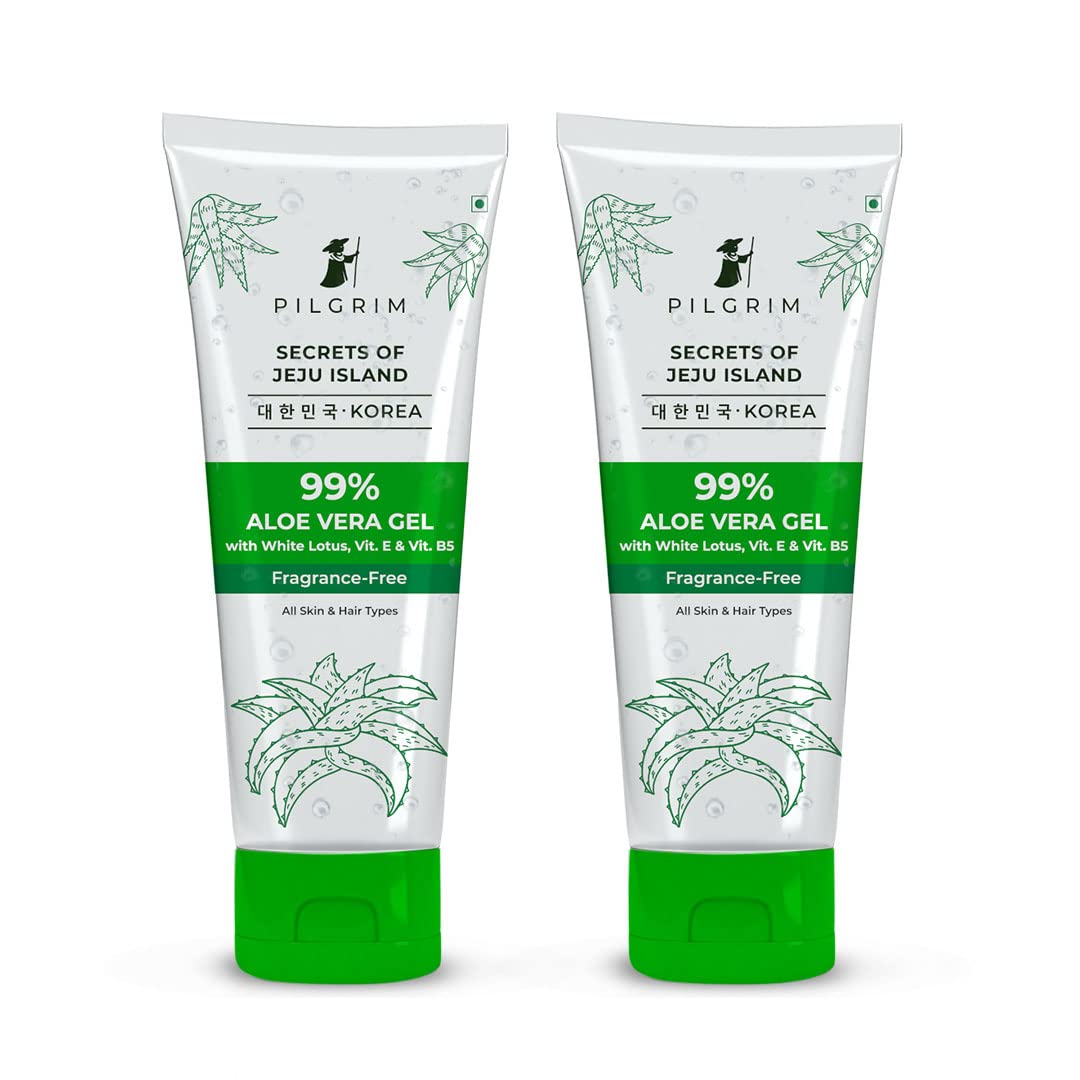 Pilgrim 99% Pure Aloe Vera Gel 200ml with Vitamin E
