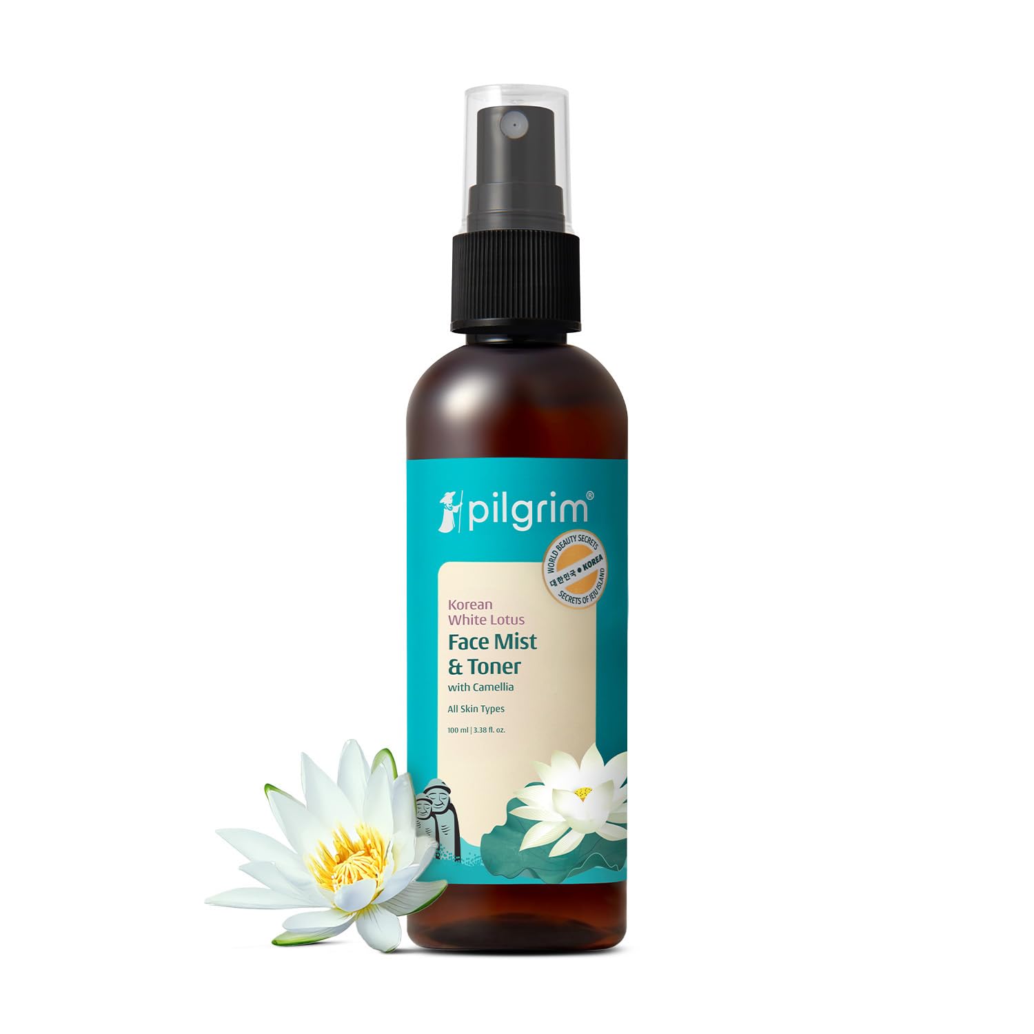 Pilgrim Korean Beauty White Lotus Refreshing Face Mist &amp; Toner