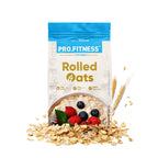 PRO.FITNESS Rolled Oats 900g |100% Wholegrain Premium Rolled Oats | 13g Protein & 10g Rich in Fiber | Nutritious & Healthy Breakfast Cereal