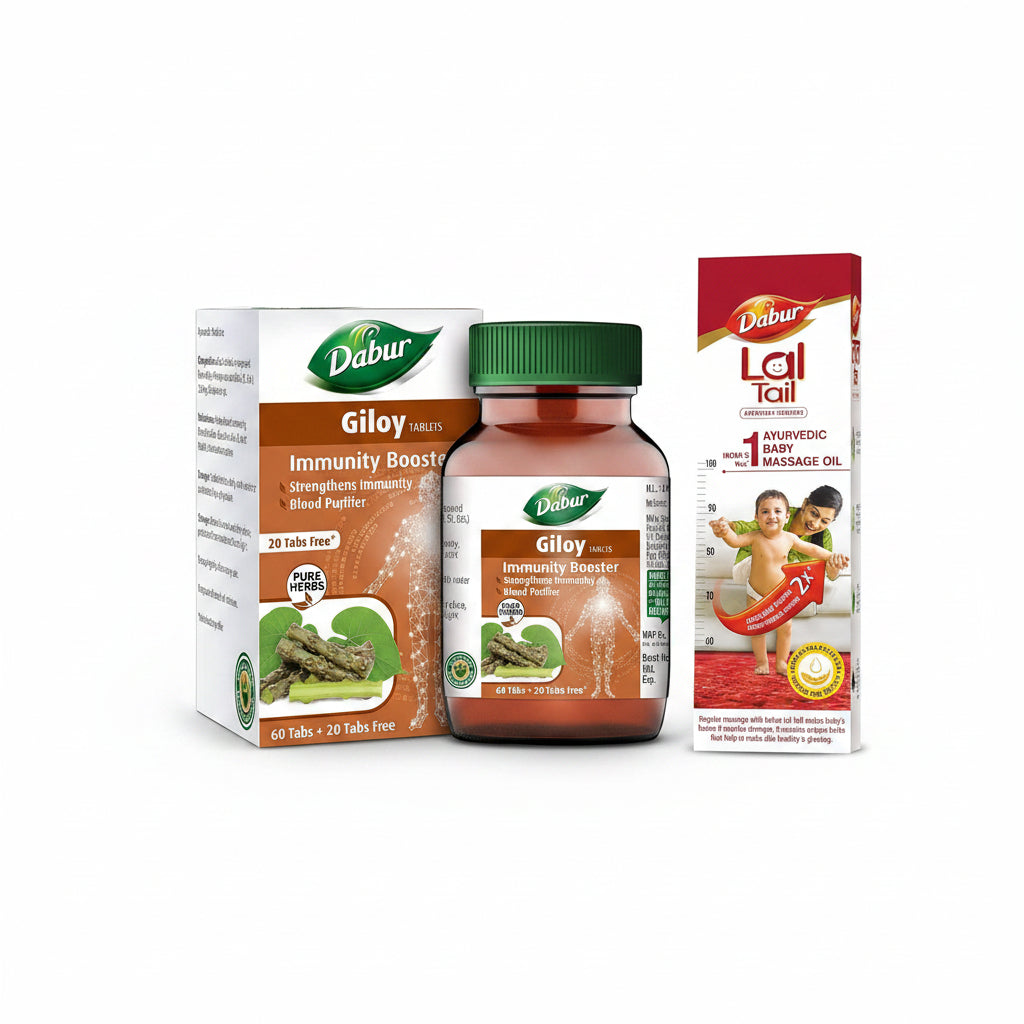Dabur Lal Tail : Ayurvedic Baby Massage Oil – 500ml