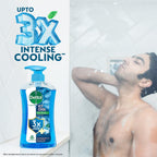 Dettol Icy Cool Body Wash and Shower Gel Pump for Men | Goodness of Salicylic Acid | Menthol Freshness | 500ml