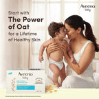 Combo pack Aveeno Baby Daily Moisture Lotion (227g) + Wash and Shampoo (100ml) | With natural oat extract | Hypoallergenic, pediatrician recommended | Cleanses, nourishes, soothes & protects baby's sensitive skin