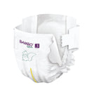 Bambo Nature Premium Baby Tape Diapers for Baby Medium Size (4-8 Kgs) - Super Absorbent, Breathable, Extra Soft, Dermatologically Tested Infant Nappies, Bamboo Diaper With Wetness Indicator, 84 Count (28 Count, Pack of 3)