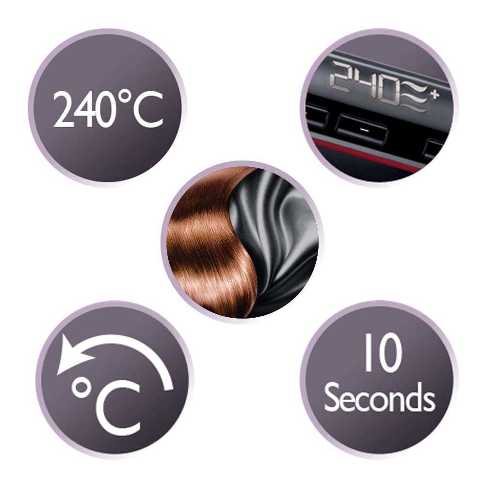 Remington S9600 Silk Straightener (Red)