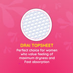 Bella Maxi Regular Drai Pads for Women 15pcs - Pack of 2 | All Day Extra Dryness | Leakage proof | Moist lock | Wing & Extra protective Zone | Rash Free period | Comfort