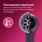 Philips Hair Dryer Powerful Drying with Less HeatIIonic Care for Smooth & Shiny HairI 3 Styling Options for Salon like BlowdryI 1600 WattsI Cool ShotI Men & WomenI 2 Year WarrantyI BHD318/00, Purple