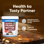 MYFITNESS Peanut Butter Chocolate Spread Crunchy 1.2kg