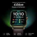 boAt Storm Infinity w/21 Days Extensive Battery Life, BT Calling, Huge 550mAh Battery, Fast Charge, 1.83” (4.65cm) Display, HR, SpO2 & Sleep Tracking, Smart Watch for Men & Women (Brown)