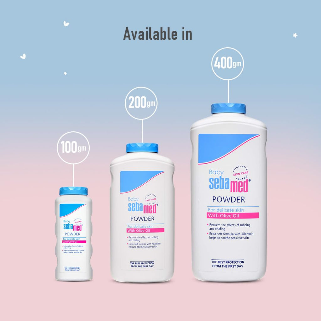 Sebamed Baby Powder| Olive Oil, Allantoin|200 gm