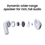 Samsung Galaxy Buds4 (Black) in-Ear Wireless Earbuds with Hi-Fi Audio | Adaptive ANC and EQ 2.0 | 360-Audio | Live Translation