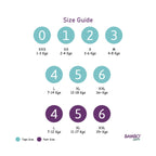 Bambo Nature Premium Baby Tape Diapers for Baby Medium Size (4-8 Kgs) - Super Absorbent, Breathable, Extra Soft, Dermatologically Tested Infant Nappies, Bamboo Diaper With Wetness Indicator, 84 Count (28 Count, Pack of 3)