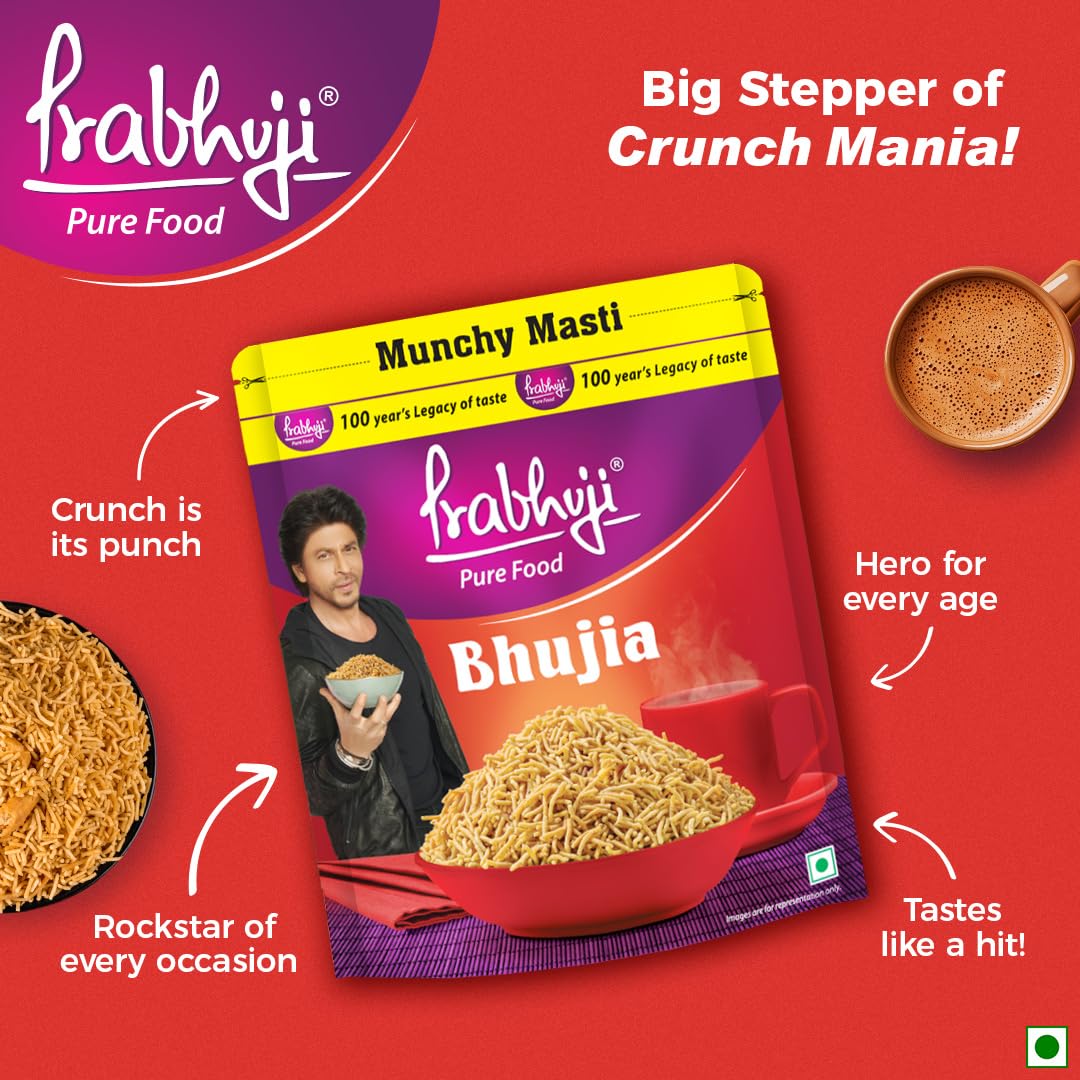Prabhuji Pure Food Bhujia Namkeen 900g |
