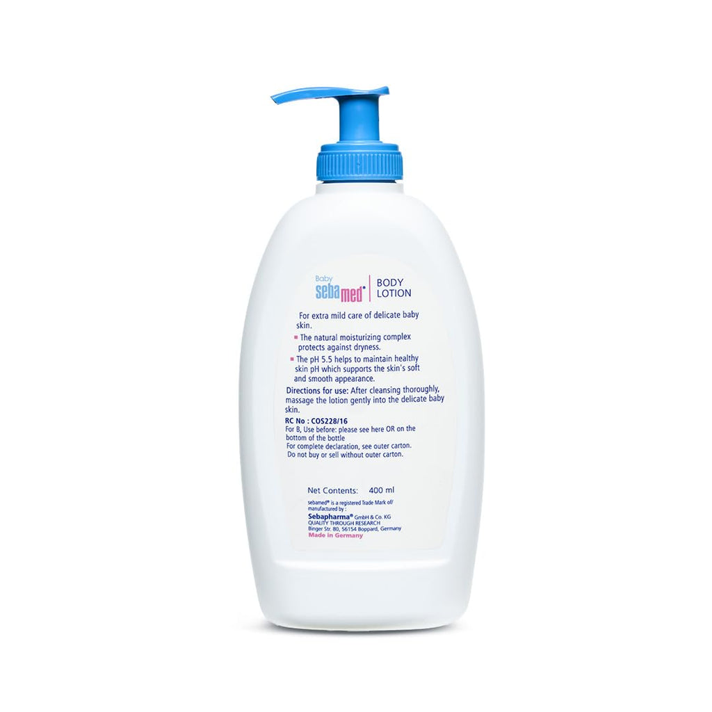Sebamed Baby Body Lotion|pH 5.5|Vegan|400 ml