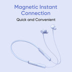 realme Buds Wireless 3 Neo in Ear Bluetooth Neckband with 13.4 Mm Dynamic Bass Boost Driver,Upto 32 Hours Playback,Fast Charge,Ai Enc,45Ms Low Latency,Ip55 Dust&Water Resistannt&Bluetooth V 5.4 Blue