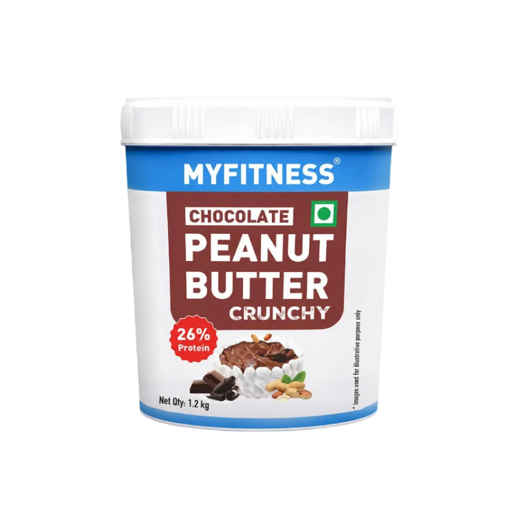 MYFITNESS Peanut Butter Chocolate Spread Crunchy 1.2kg