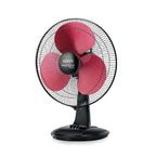 USHA Maxx Air Ultra Table Fan | 400MM Sweep Size | 1350_RPM | Aerodynamic Blade Design for High Air Delivery | Corrosion Protection with Plastic Blades | 3 Speed Settings | 100% Copper Motor| Maroon