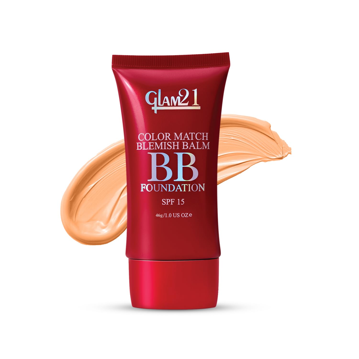 Glam 21 Color Match BB Cream Foundation SPF15,46g