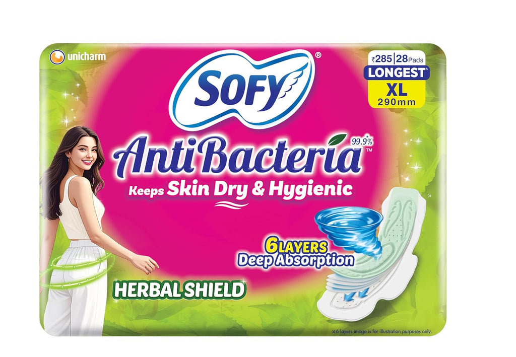 Sofy AntiBacteria XL - 290mm | 28 Pads